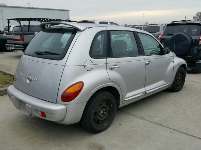 3C4FY58B55T535650 - 2005 CHRYSLER PT CRUISER SILVER photo 4