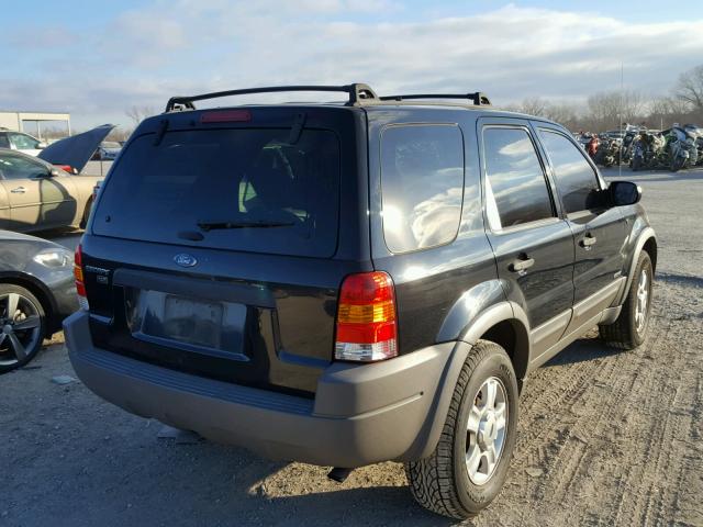 1FMYU03111KA15104 - 2001 FORD ESCAPE XLT BLACK photo 4