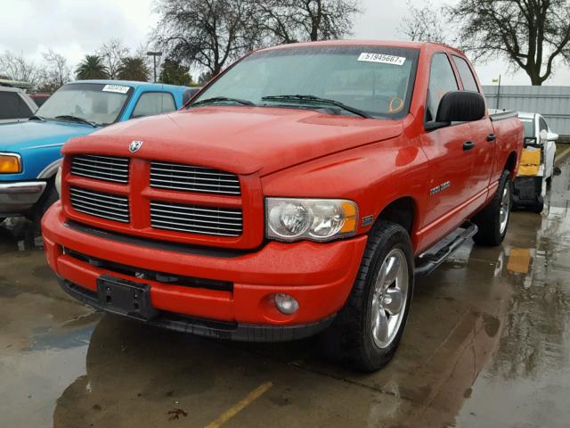 1D7HU18DX3J657865 - 2003 DODGE RAM 1500 S RED photo 2