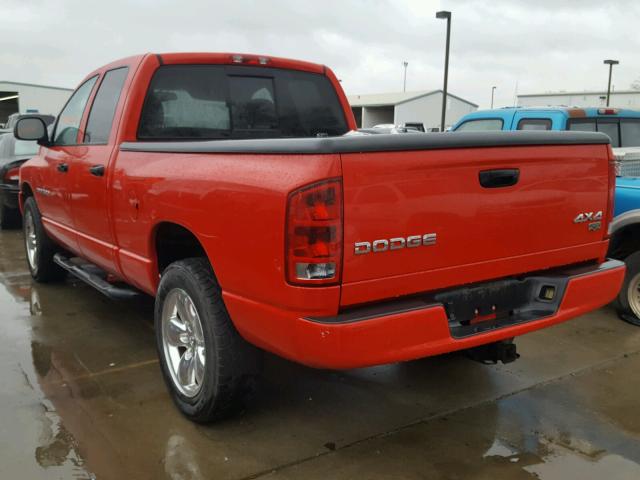 1D7HU18DX3J657865 - 2003 DODGE RAM 1500 S RED photo 3