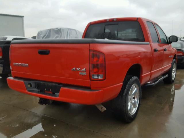 1D7HU18DX3J657865 - 2003 DODGE RAM 1500 S RED photo 4