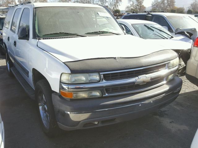 1GNEC16T34J196642 - 2004 CHEVROLET SUBURBAN C WHITE photo 1