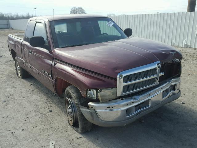 3B7HC13Y81M274871 - 2001 DODGE RAM 1500 BURGUNDY photo 1