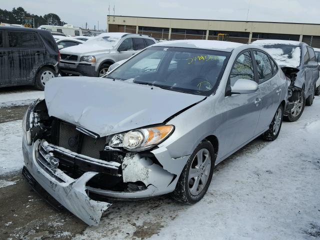 KMHDU46D78U412570 - 2008 HYUNDAI ELANTRA GL SILVER photo 2