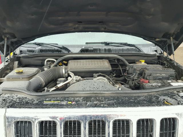 1J8HH58N76C126266 - 2006 JEEP COMMANDER BLACK photo 7