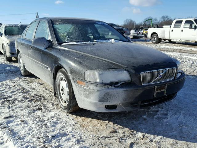 YV1TS92D621282101 - 2002 VOLVO S80 BLACK photo 1