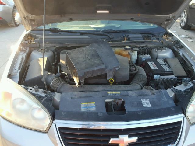 1G1ZS58N17F103720 - 2007 CHEVROLET MALIBU LS SILVER photo 7