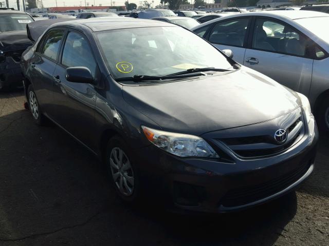 JTDBU4EE3B9146190 - 2011 TOYOTA COROLLA BA GRAY photo 1