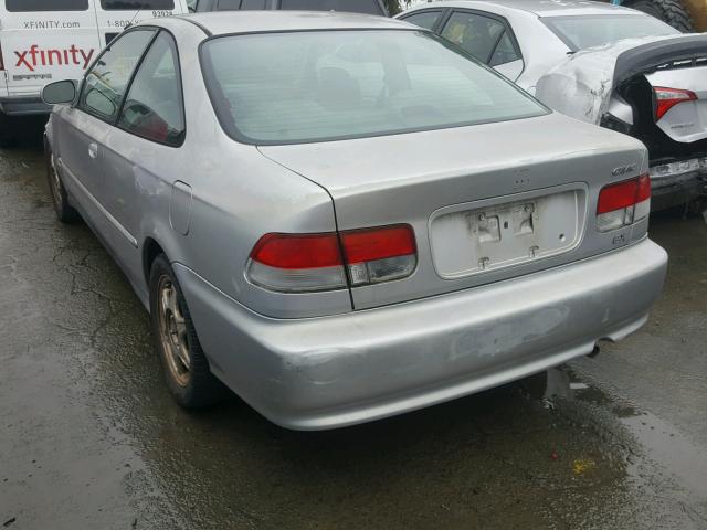 1HGEJ8240XL025444 - 1999 HONDA CIVIC EX SILVER photo 3