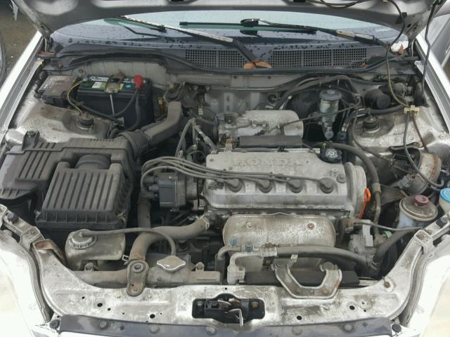 1HGEJ8240XL025444 - 1999 HONDA CIVIC EX SILVER photo 7