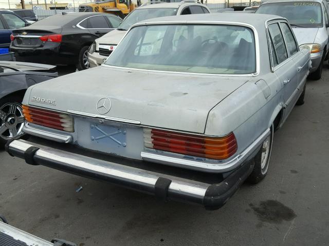 11602412102316 - 1978 MERCEDES-BENZ 280 SE BLUE photo 4