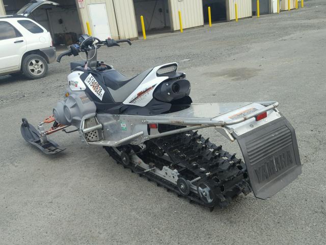 JYE8GP0038A007158 - 2008 YAMAHA SNOWMOBILE SILVER photo 3