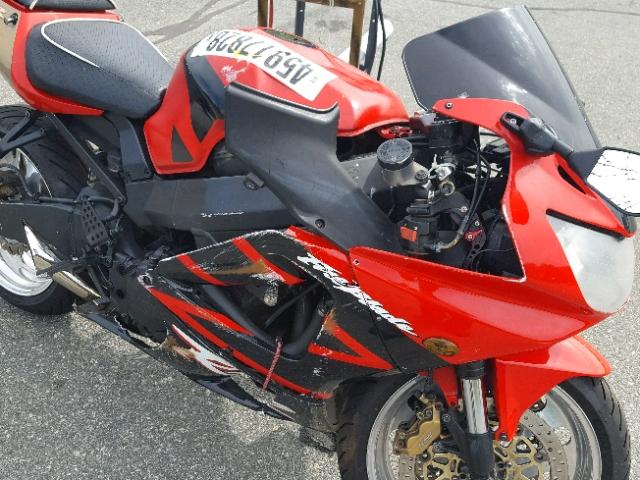 JH2SC44061M102518 - 2001 HONDA CBR900 RR RED photo 9