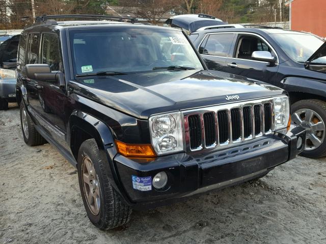 1J8HG58258C146351 - 2008 JEEP COMMANDER BLACK photo 1