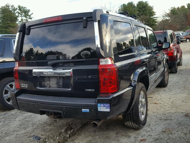 1J8HG58258C146351 - 2008 JEEP COMMANDER BLACK photo 4
