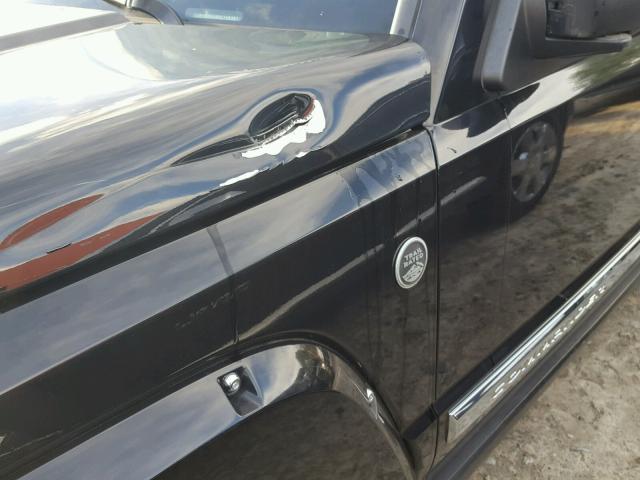 1J8HG58258C146351 - 2008 JEEP COMMANDER BLACK photo 9