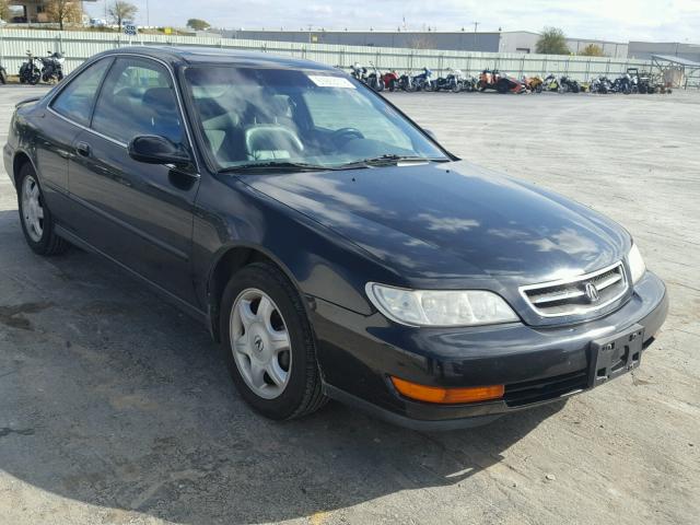 19UYA1158VL012534 - 1997 ACURA 2.2CL BLACK photo 1