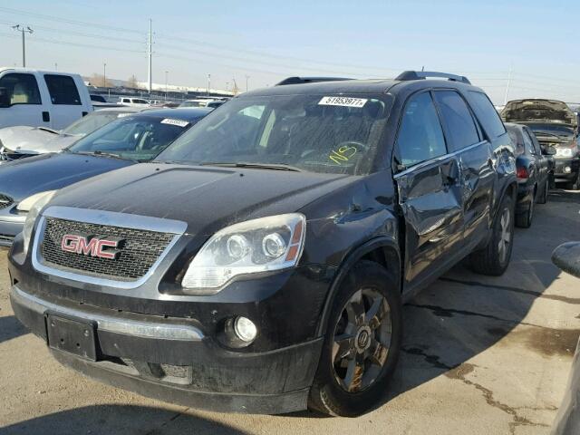 1GKKVRED2BJ261075 - 2011 GMC ACADIA SLT შავი ფოტო 2