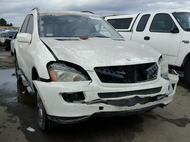 4JGBB86E76A023004 - 2006 MERCEDES-BENZ ML 350 WHITE photo 1