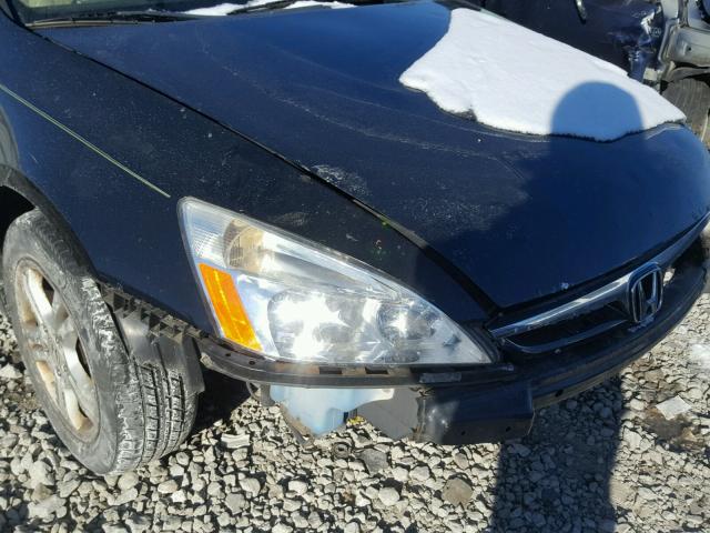 1HGCM56817A173012 - 2007 HONDA ACCORD EX BLACK photo 9