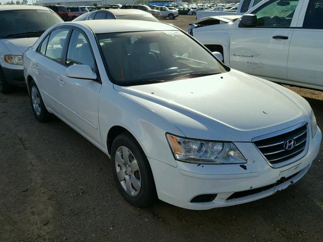 5NPET46C29H542819 - 2009 HYUNDAI SONATA GLS WHITE photo 1