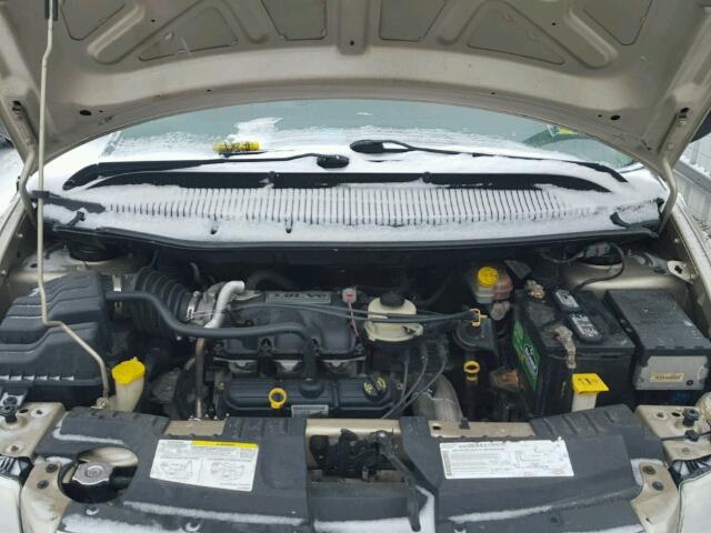 2A4GP54L26R921754 - 2006 CHRYSLER TOWN & COU TAN photo 7