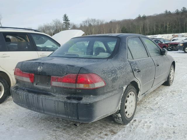 1HGCG66541A083315 - 2001 HONDA ACCORD LX BLACK photo 4