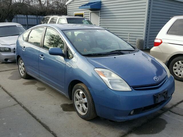 JTDKB20UX40072735 - 2004 TOYOTA PRIUS BLUE photo 1