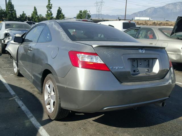 2HGFG128X7H527727 - 2007 HONDA CIVIC EX GRAY photo 3