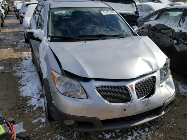 5Y2SL65858Z423195 - 2008 PONTIAC VIBE SILVER photo 1