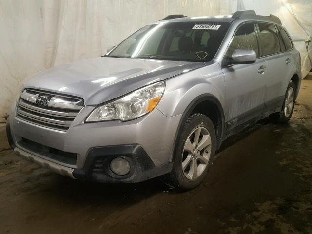 4S4BRBKCXD3237189 - 2013 SUBARU OUTBACK 2. SILVER photo 2