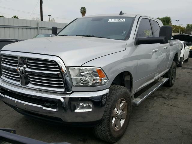 3C6UR5MJ8EG320264 - 2014 RAM 2500 SLT SILVER photo 2