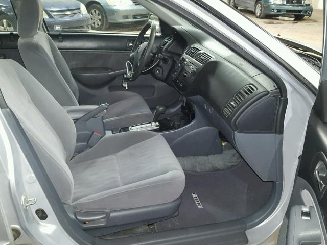 2HGES26783H613839 - 2003 HONDA CIVIC EX 银色 照片 5