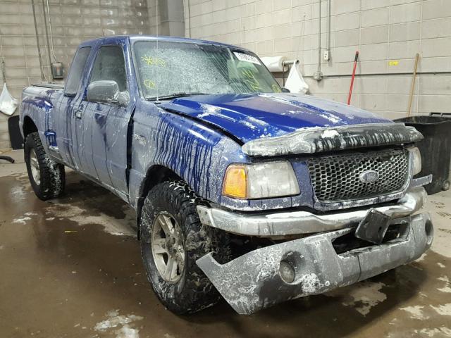 1FTZR45E62PB74805 - 2002 FORD RANGER SUP BLUE photo 1