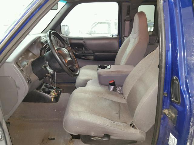 1FTZR45E62PB74805 - 2002 FORD RANGER SUP BLUE photo 5