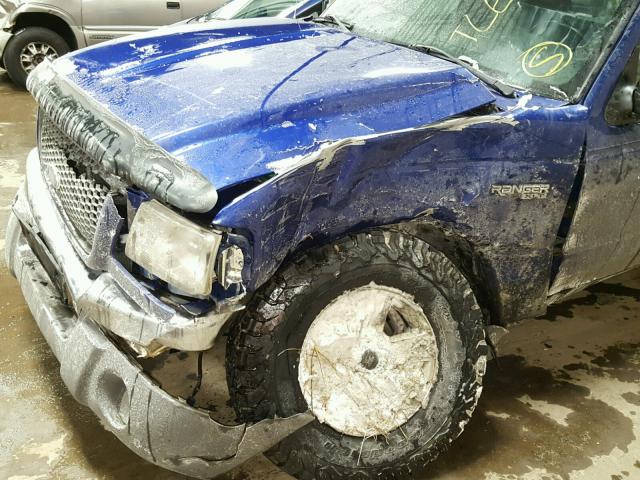 1FTZR45E62PB74805 - 2002 FORD RANGER SUP BLUE photo 9