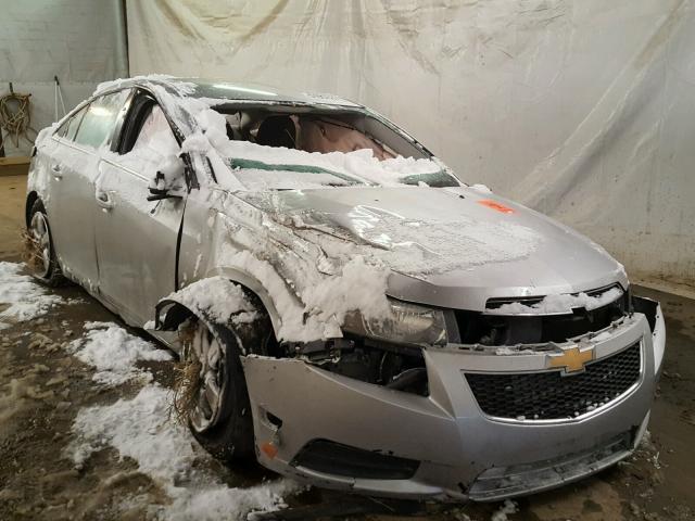 1G1PC5SB6E7263814 - 2014 CHEVROLET CRUZE LT SILVER photo 1