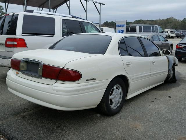 1G4HP54K314175906 - 2001 BUICK LESABRE CU WHITE photo 4