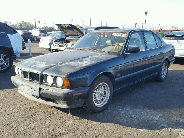 WBAHD6325SGK86670 - 1995 BMW 525 I AUTO GREEN photo 2