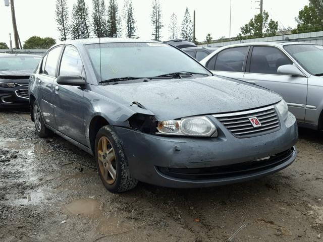 1G8AJ58F17Z142039 - 2007 SATURN ION LEVEL GRAY photo 1