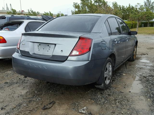 1G8AJ58F17Z142039 - 2007 SATURN ION LEVEL GRAY photo 4