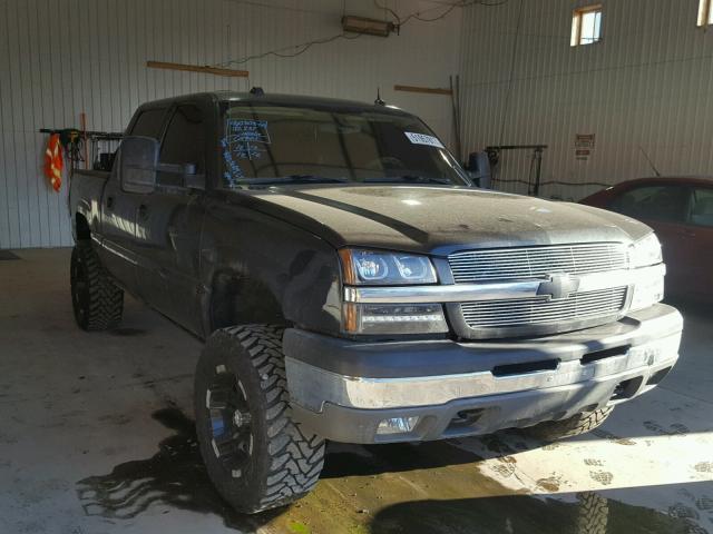 2GCEK13T741343233 - 2004 CHEVROLET SILVERADO GRAY photo 1