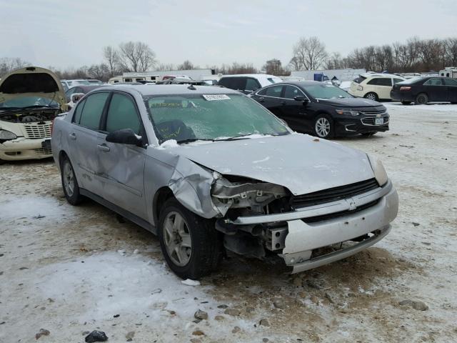 1G1ZT54835F174296 - 2005 CHEVROLET MALIBU LS SILVER photo 1