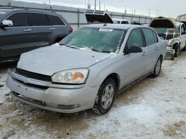 1G1ZT54835F174296 - 2005 CHEVROLET MALIBU LS SILVER photo 2