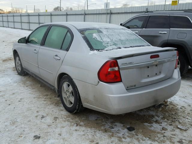 1G1ZT54835F174296 - 2005 CHEVROLET MALIBU LS SILVER photo 3