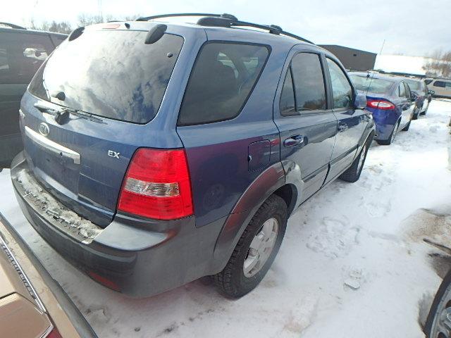 KNDJC736175751528 - 2007 KIA SORENTO EX BLUE photo 4