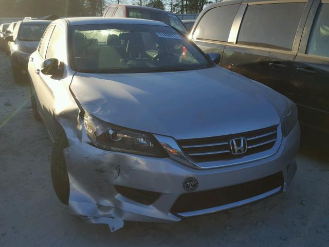 1HGCR2F30DA209563 - 2013 HONDA ACCORD LX SILVER photo 1