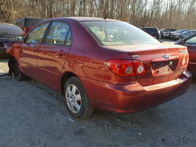 1NXBR32E86Z588638 - 2006 TOYOTA COROLLA CE RED photo 3