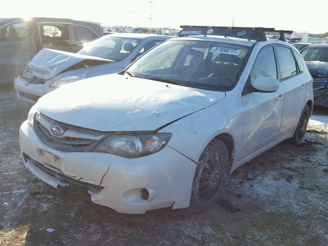 JF1GH6A63AH820806 - 2010 SUBARU IMPREZA 2. WHITE photo 2