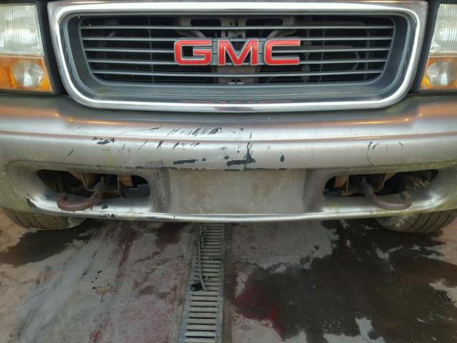 1GKDT13W2X2507063 - 1999 GMC JIMMY SILVER photo 9